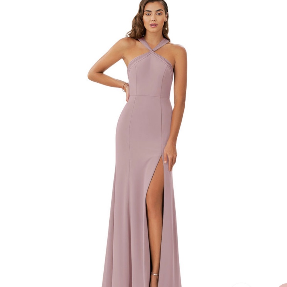 Azazie Bridesmaid dress -*custom sizing* needs dry cleaning!
